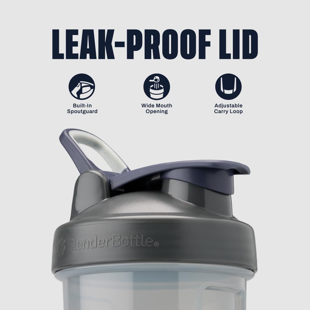 BlenderBottle Pro Series 28-Ounce Shaker Bottle for Protein Shakes