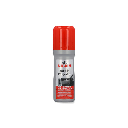 Nigrin 74653 Rubber Care Stick, 75 ml, maintains rubber parts' suppleness and color
