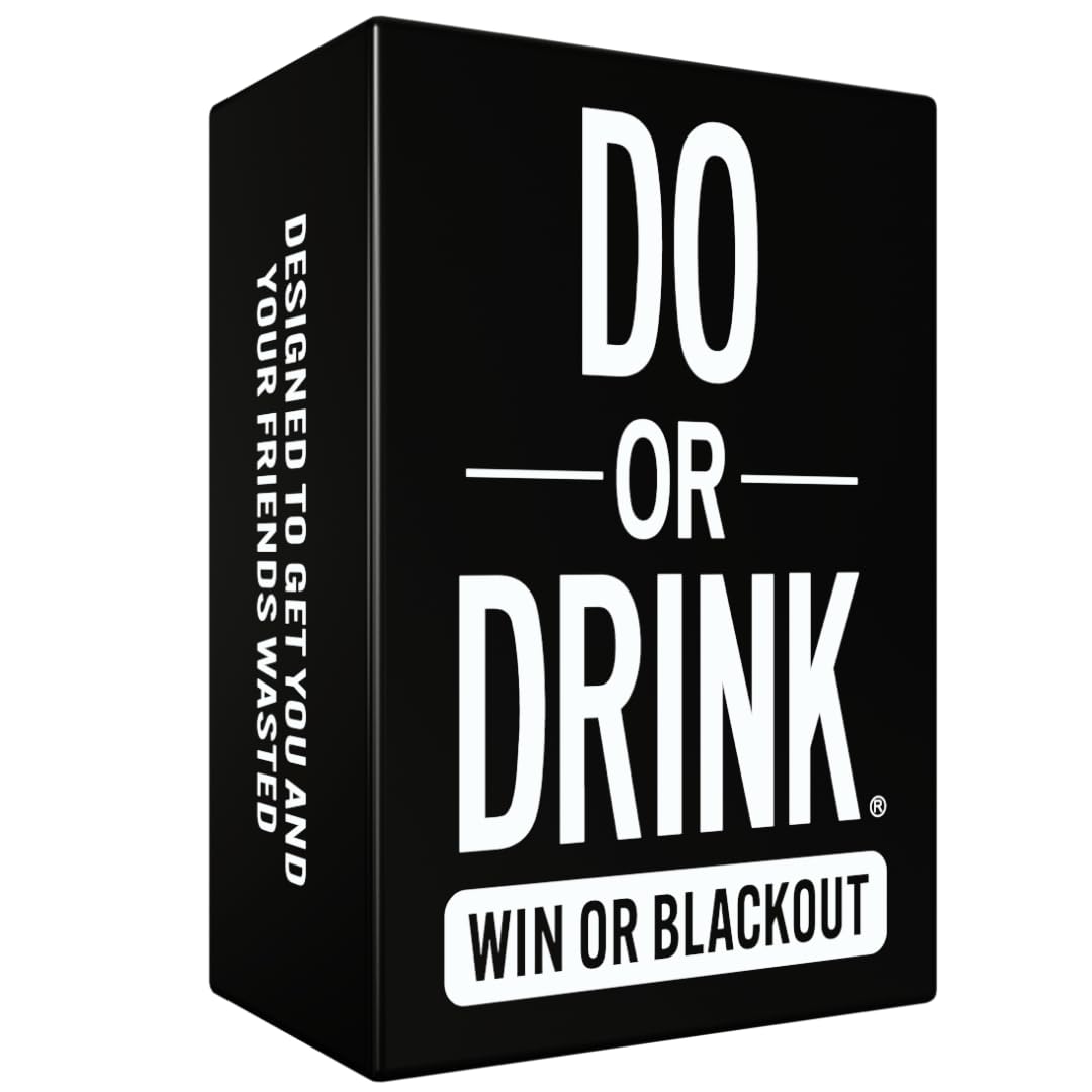 Do or Drink card game with 350 cards for adults, perfect for parties and celebrations