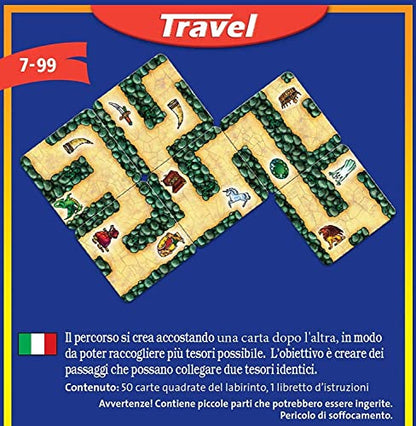 Ravensburger Labyrinth Travel Game Multicoloured