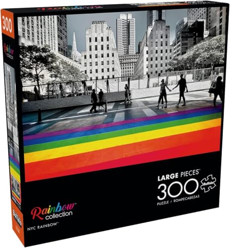 Buffalo Games Mick Mick NYC Rainbow 300 Piece Puzzle