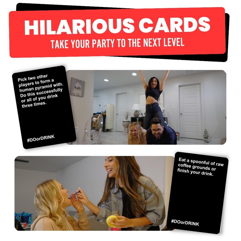 Do or Drink Adult Drinking Card Game