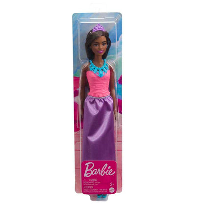 Barbie Fantasy Princess Doll in Pink and Purple Dress