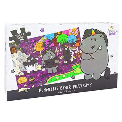 United Labels Pummel & Friends 1000-Piece Grummeleinhorn Puzzle