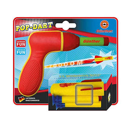 Günther Flugspiele 1542 Rocket Game Pop Darts for Kids