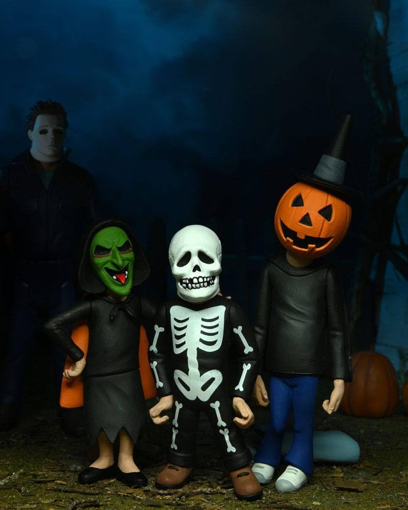 NECA Halloween 3 Toony Terrors Trick Or Treaters Action Figure Set