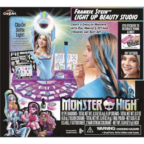 Cra-Z-Art Monster High Frankie Stein Light-Up Beauty Studio