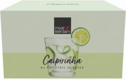Royal Leerdam Caipirinha Cocktail Glasses Set of 4