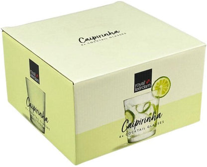 Royal Leerdam Caipirinha Cocktail Glasses Set of 4