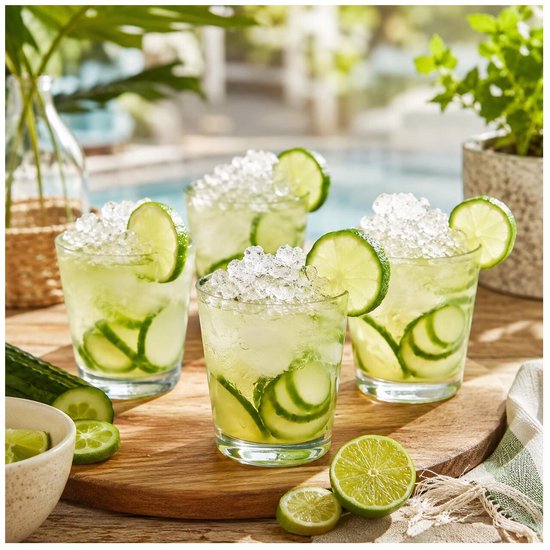 Royal Leerdam Caipirinha Cocktail Glasses Set of 4