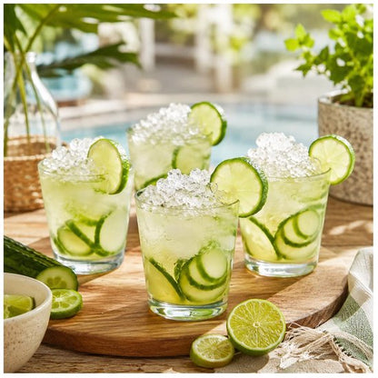 Royal Leerdam Caipirinha Cocktail Glasses Set of 4
