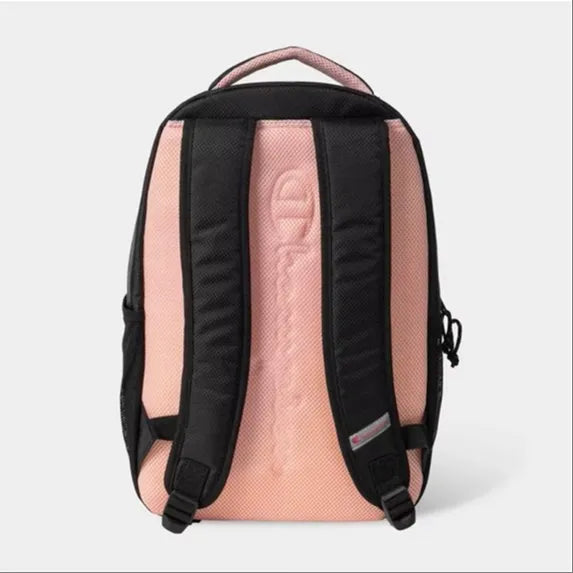 Champion Center Backpack - Black/Pink