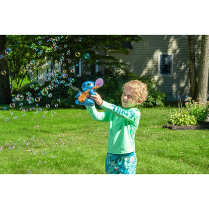 Disney No-Spill Musical Bubble Machine for Kids - Stitch