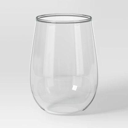 Threshold 15oz Stemless Hutton Wine Glasses 6-Pack