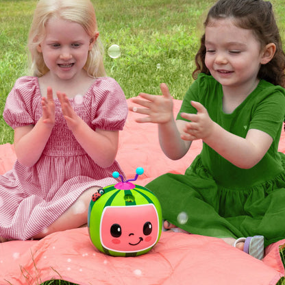 Cocomelon No-Spill Musical Bubble Machine with Song
