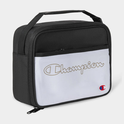 Champion Center Lunch Kit with Tray - White