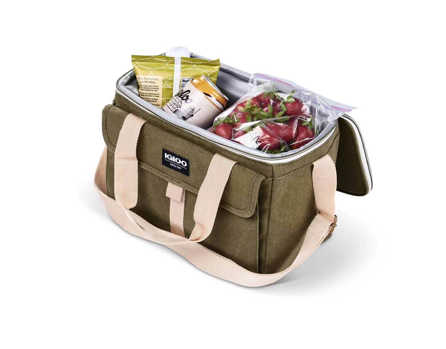 Igloo Nostalgia Lunch Sack in Olive