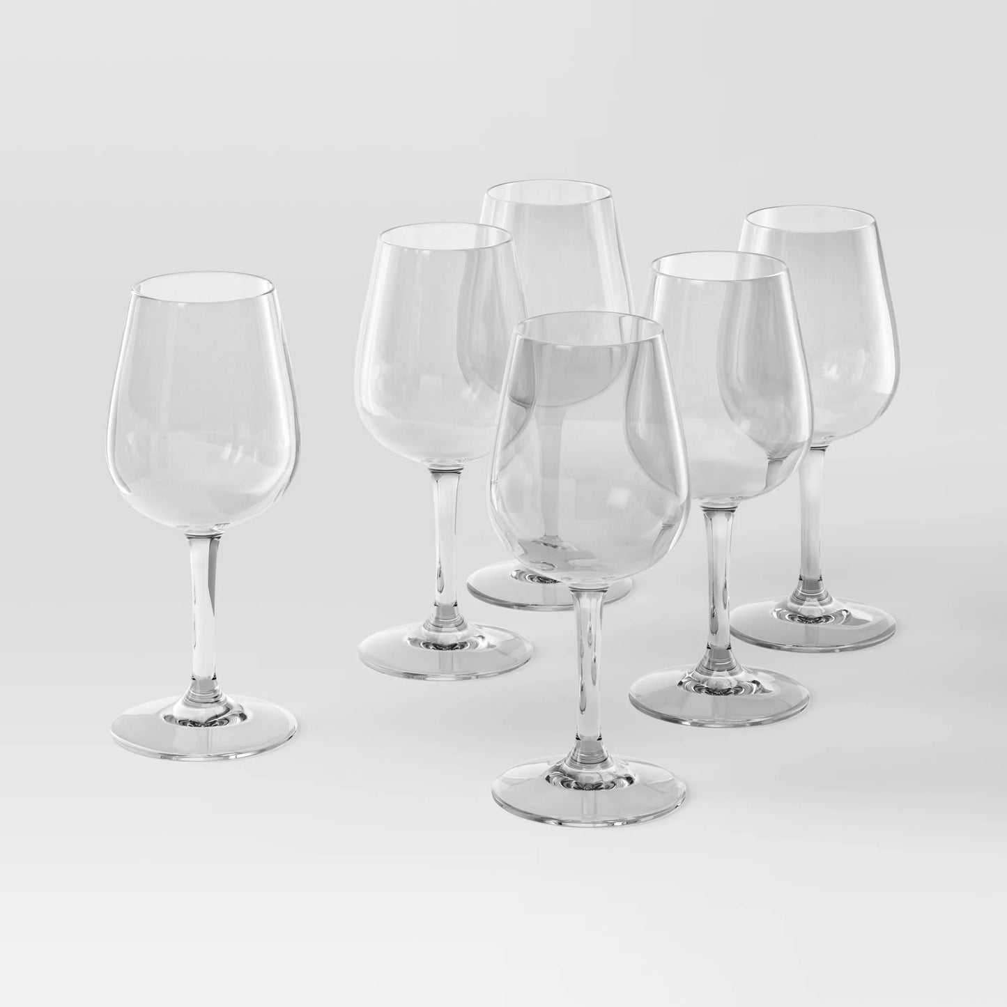Threshold Stemmed Hutton 6-Piece Wine Glass Set