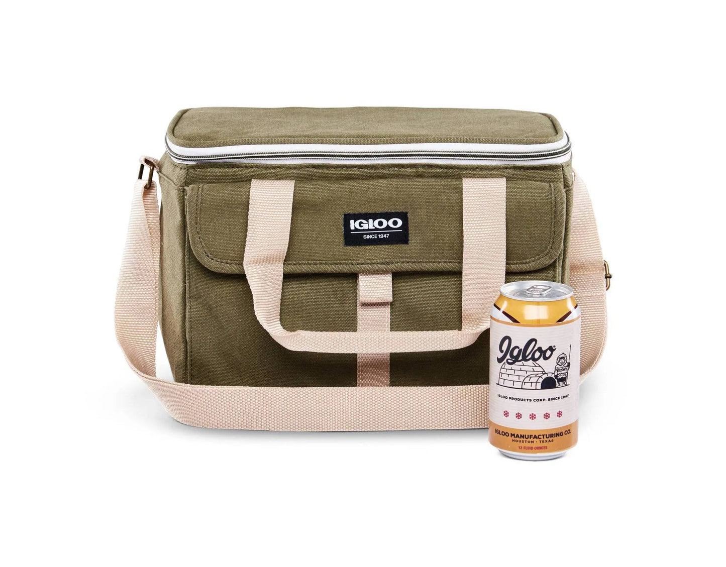 Igloo Nostalgia Lunch Sack in Olive
