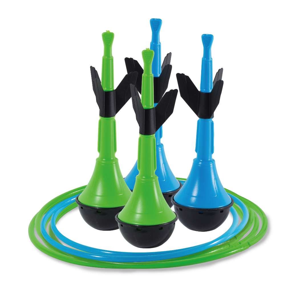 Franklin Sports Soft Tip Target Toss Game with soft tip tosses and scoring rings