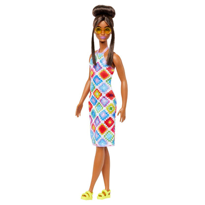 Barbie Fashionistas Crochet Halter Dress Doll
