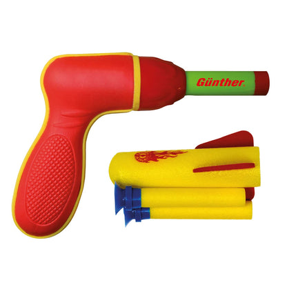 Günther Flugspiele 1542 Rocket Game Pop Darts for Kids