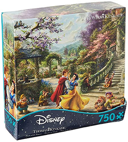 Ceaco Thomas Kinkade Disney Snow White Sunlight 750-Piece Jigsaw Puzzle