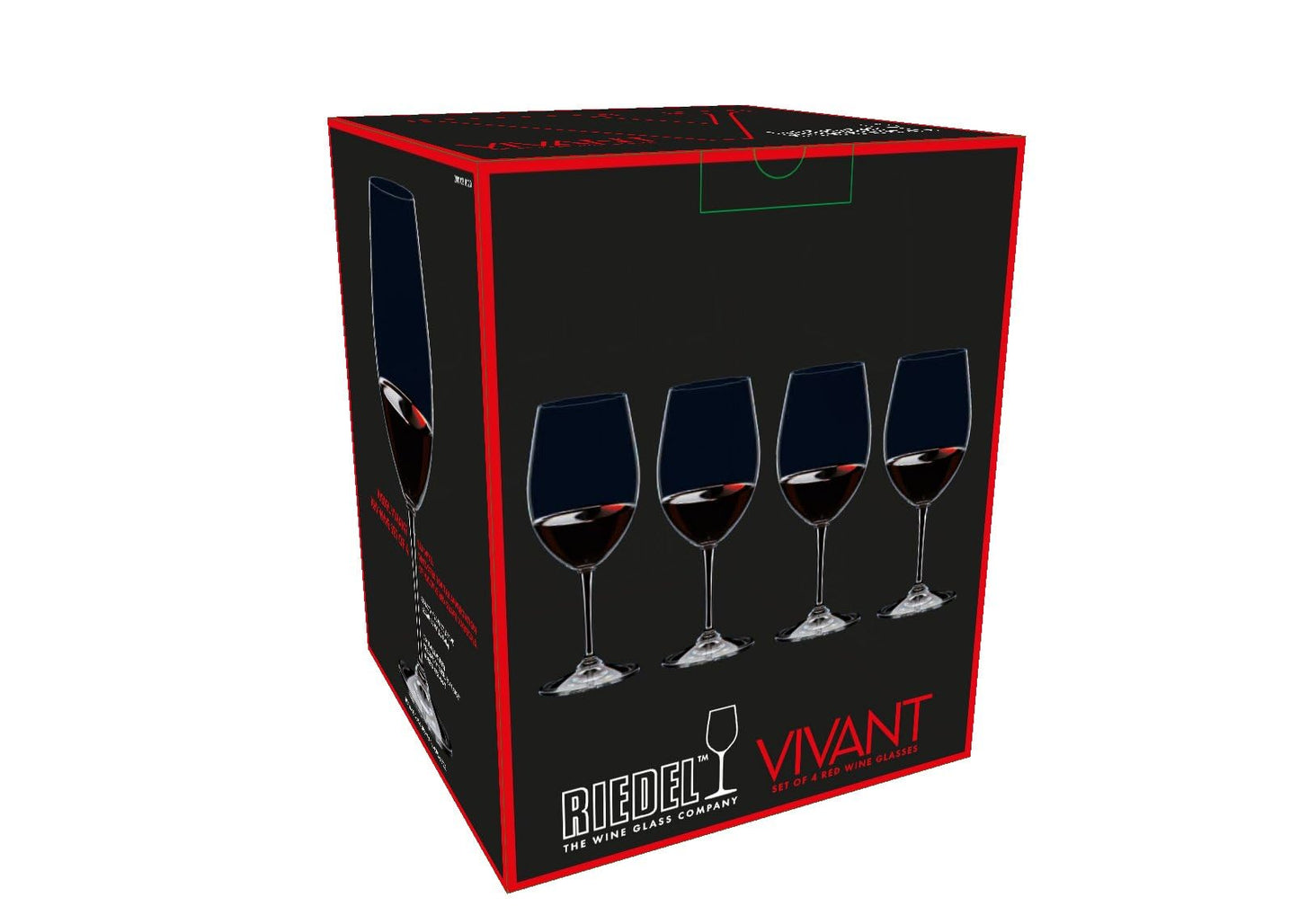Riedel Vivant Crystal Wine Glass Set, 19.75 oz