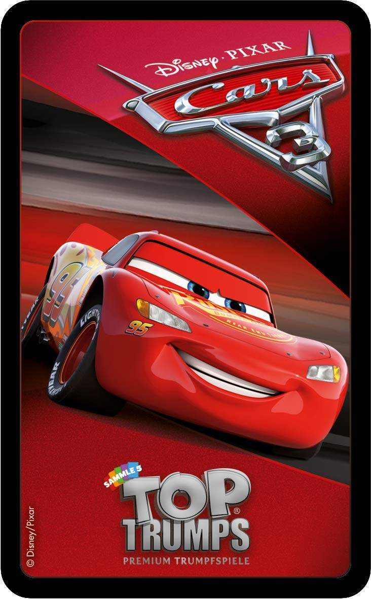 Winning Moves Disney Cars 3 Top Trumps Card Game