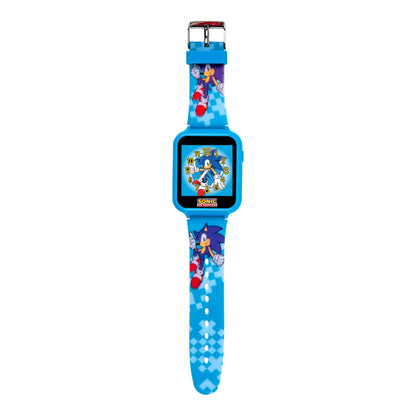 Accutime Sonic The Hedgehog Digital Smartwatch for Kids, Blue