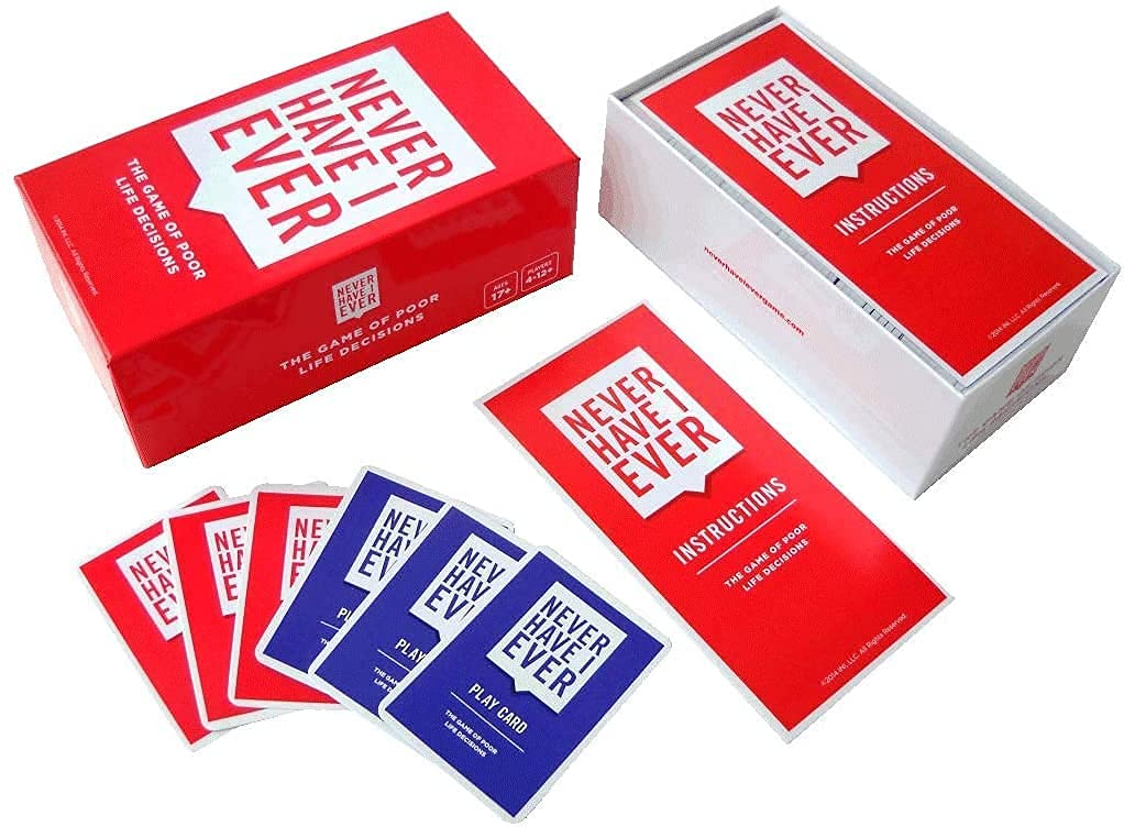 INI Never Have I Ever Card Game - The Game of Poor Life Decisions