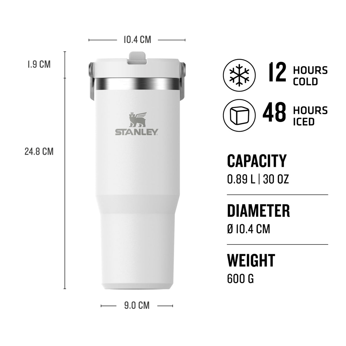 Stanley IceFlow Flip Straw Water Bottle