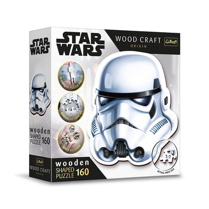 Trefl Star Wars Stormtrooper Helmet Wooden Puzzle