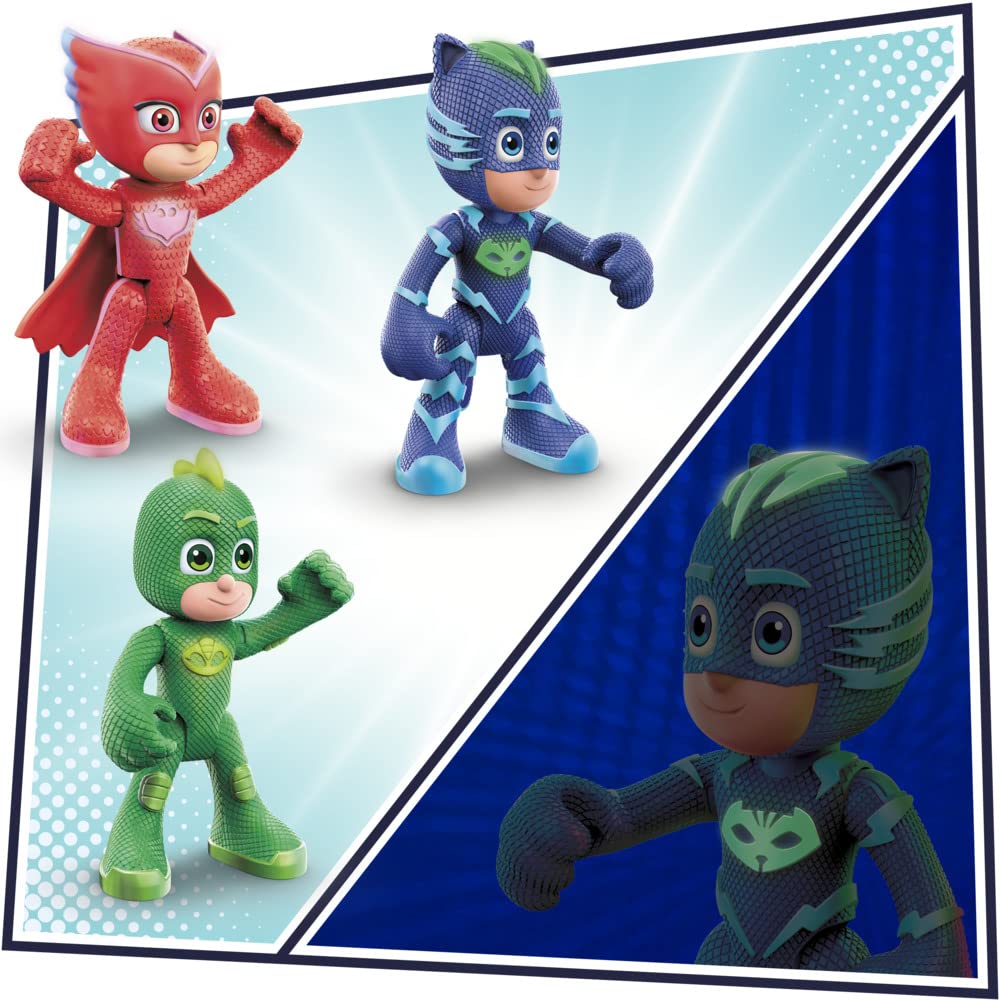 PJ Masks Night Time Mission Action Figure Set