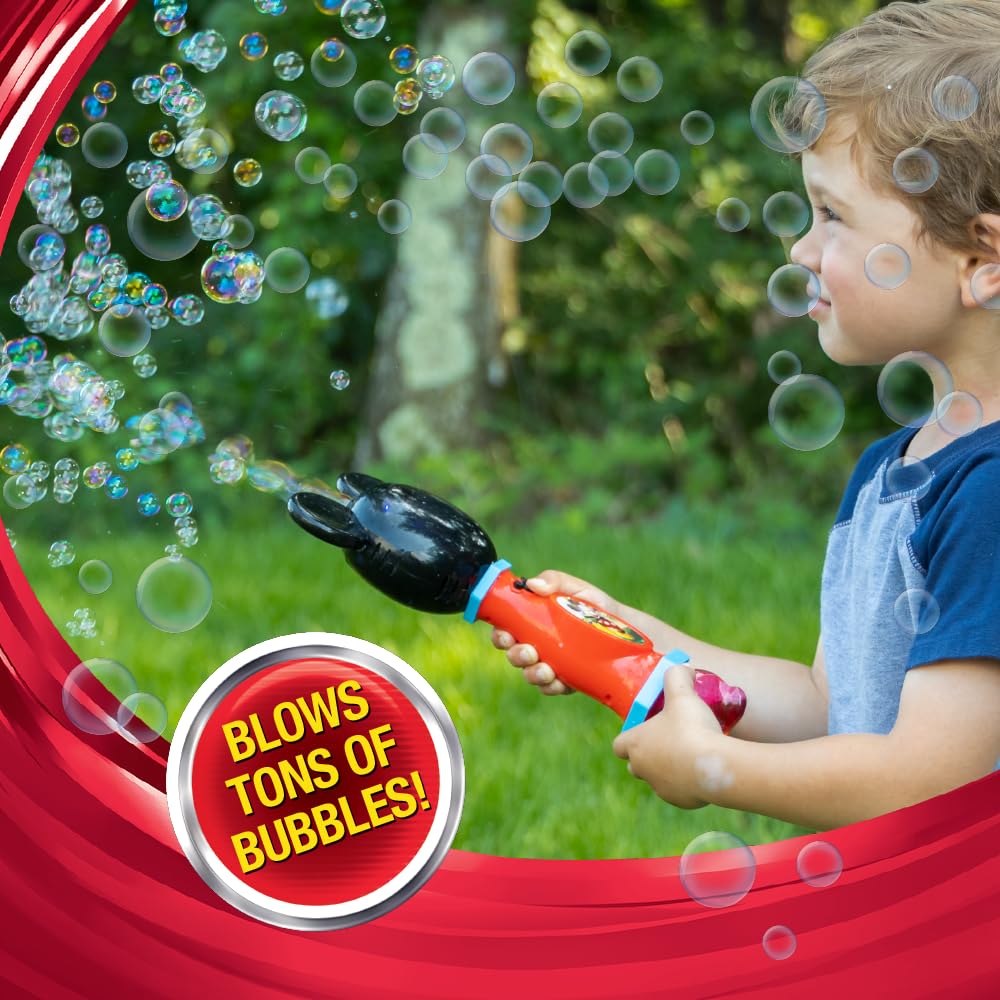 Little Kids Disney Mickey Mouse Light and Sound Musical Bubble Wand