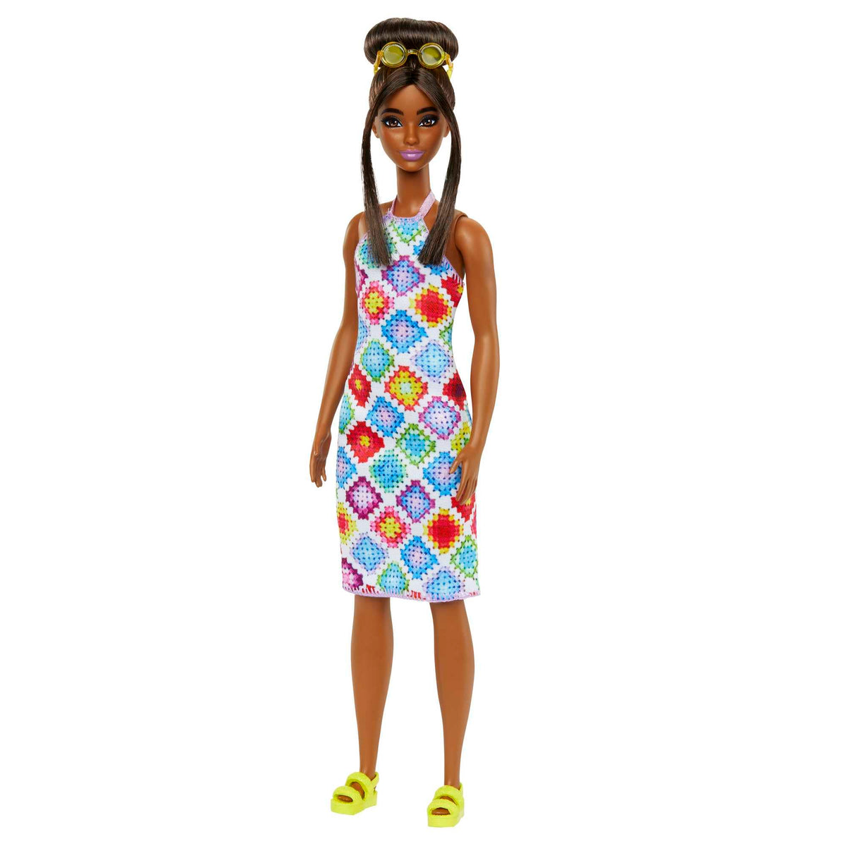 Barbie Fashionistas Crochet Halter Dress Doll