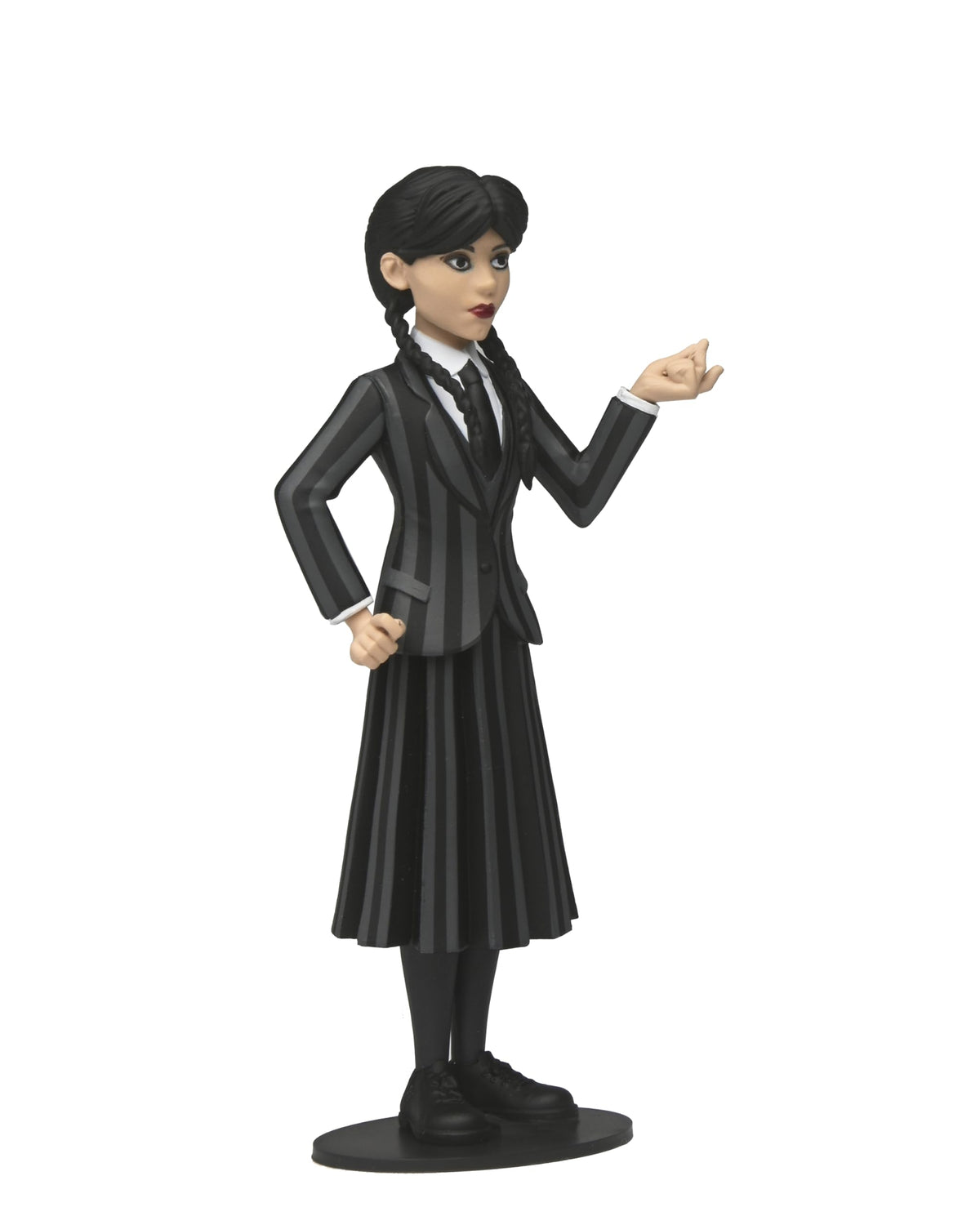NECA Wednesday Addams 6-Inch Action Figure in Nevermore Uniform