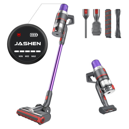 JASHEN V18 Smart Battery Vacuum Cleaner with Digital Brushless Motor