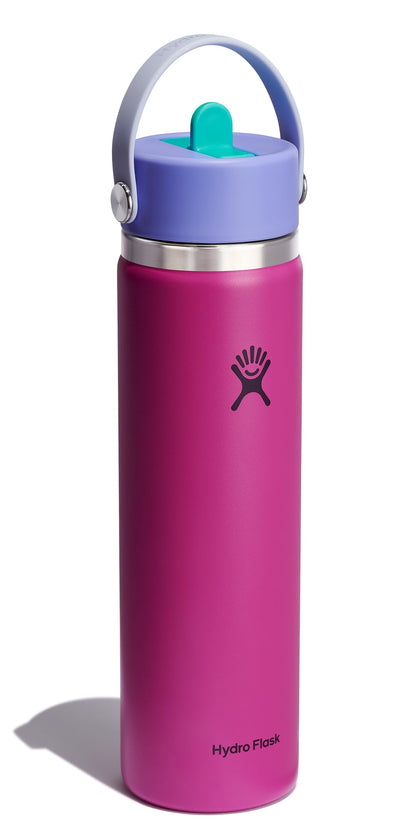 Hydro Flask 24 oz Wide Mouth Water Bottle with Flex Straw Cap
