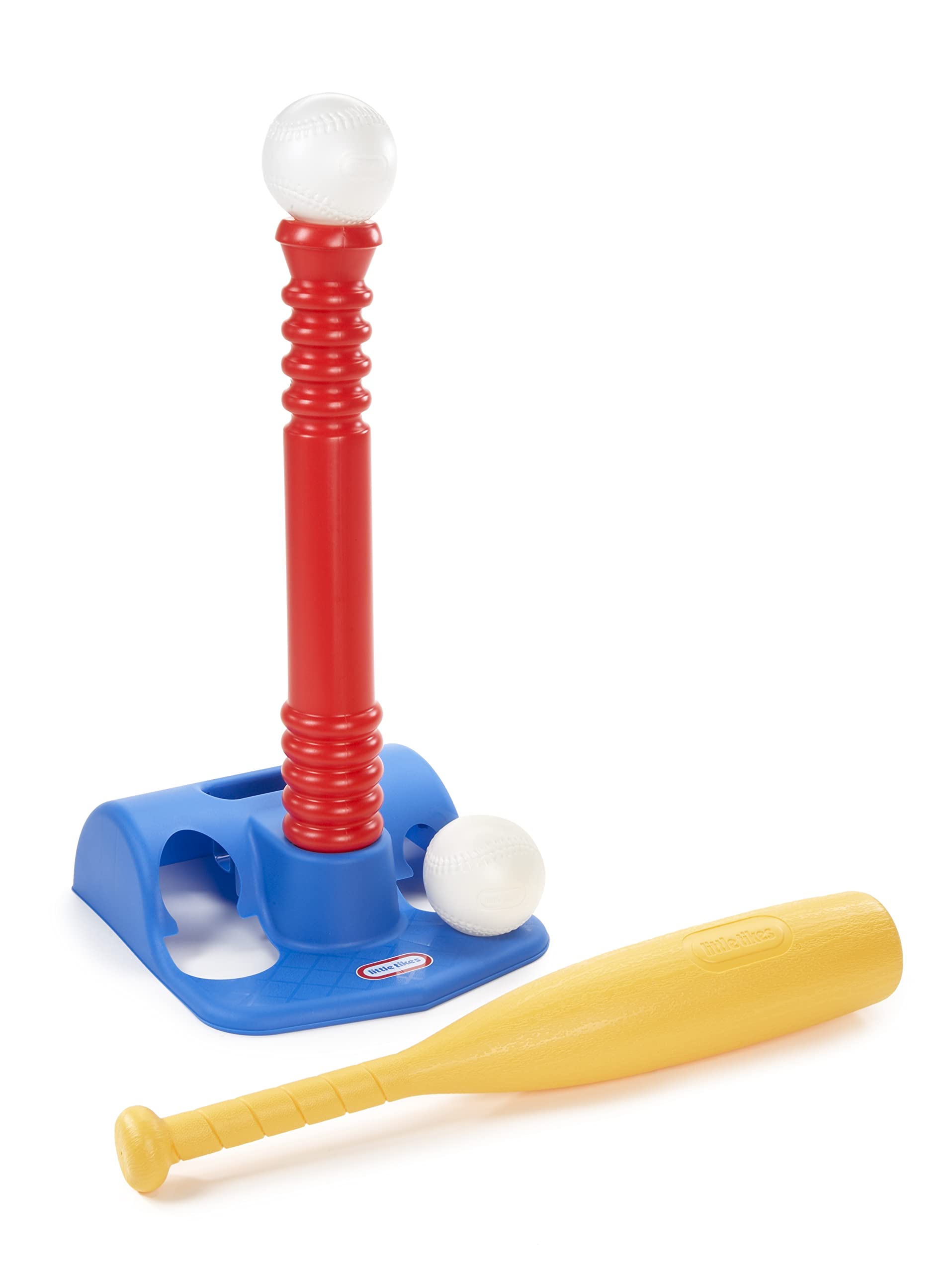 Little Tikes Tot Sports T-Ball Set with multicolored oversized baseball