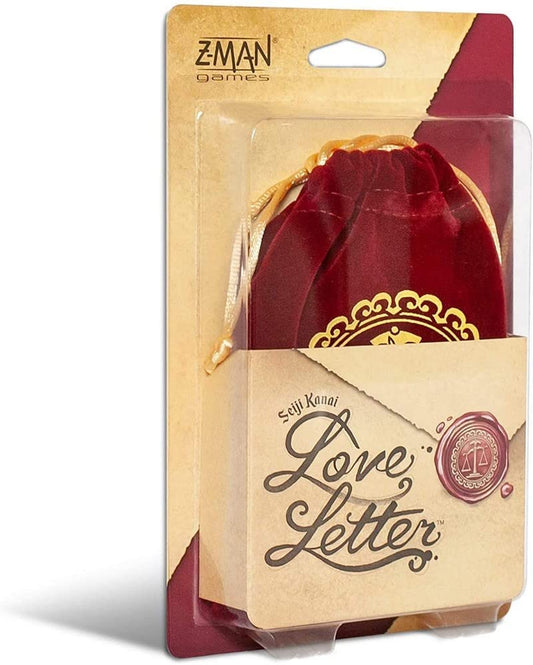 Love Letter Italian Edition card game by Asmodee featuring a classic love theme