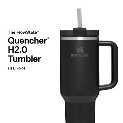 Stanley Quencher H2.0 Flowstate Tumbler 1.2L Black