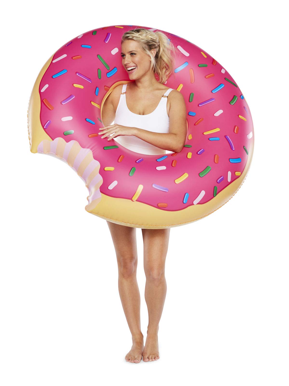 BigMouth Donut Inflatable Pool Float in Multi-Colour