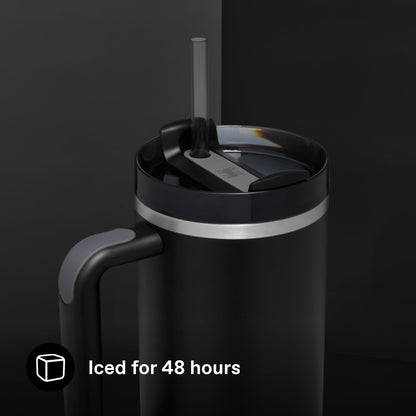 Stanley Quencher H2.0 Flowstate Tumbler 1.2L Black