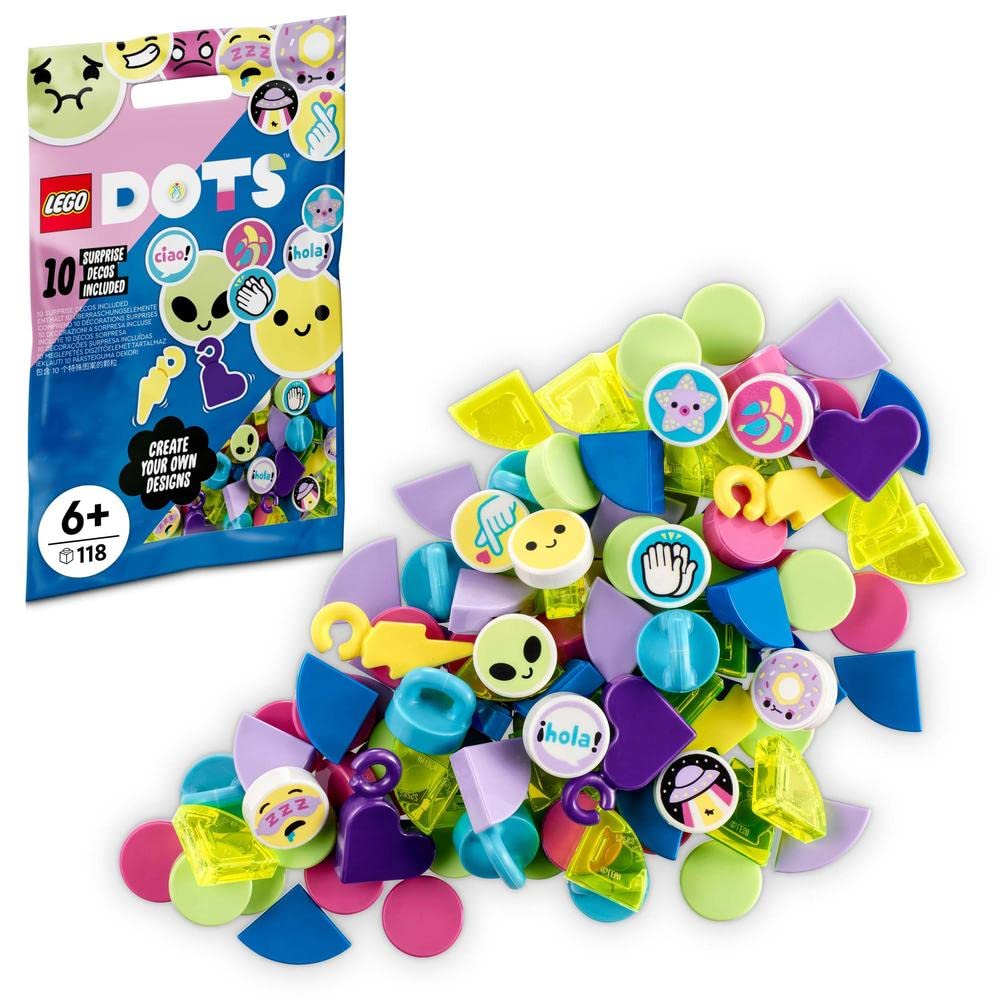 LEGO DOTS Extra DOTS Series 6 with colorful tiles and charms