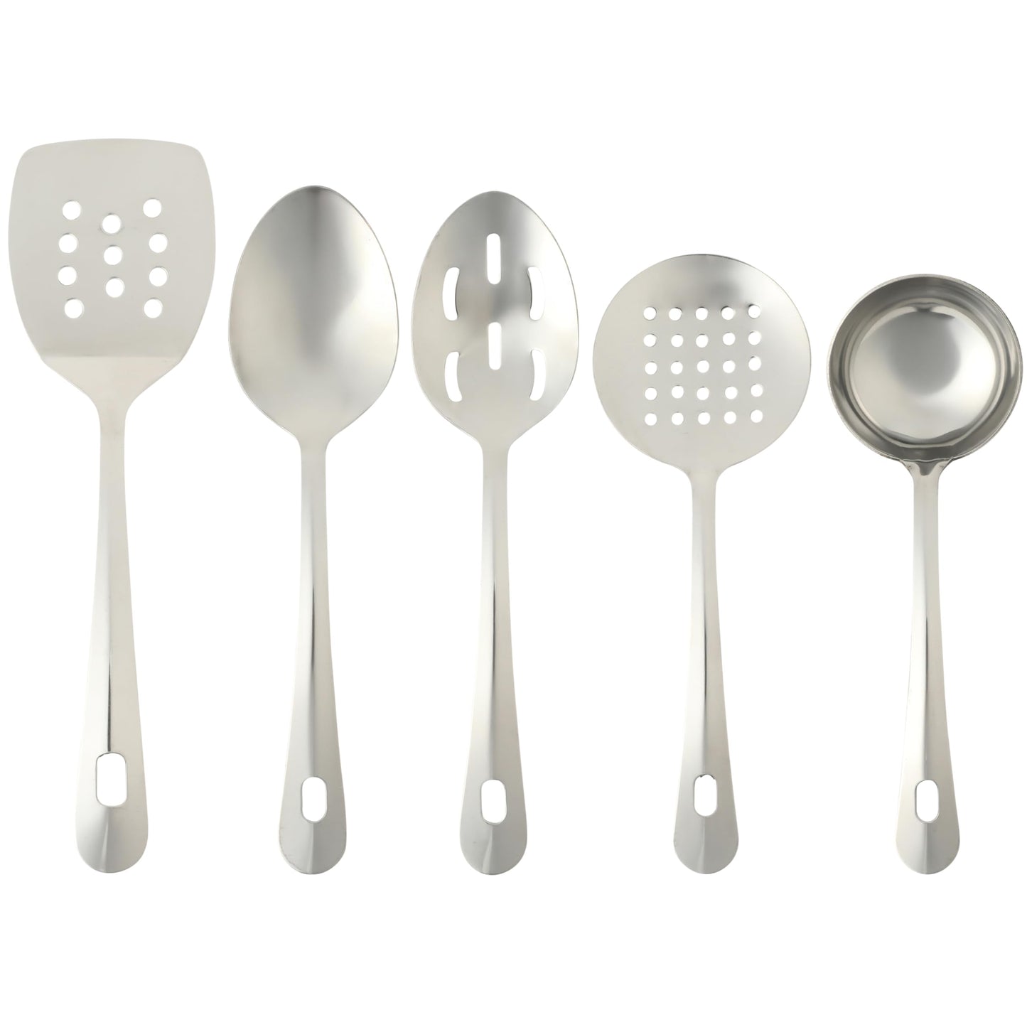 Gibson Home Trillium Plus 24-Piece Stainless Steel Flatware Set