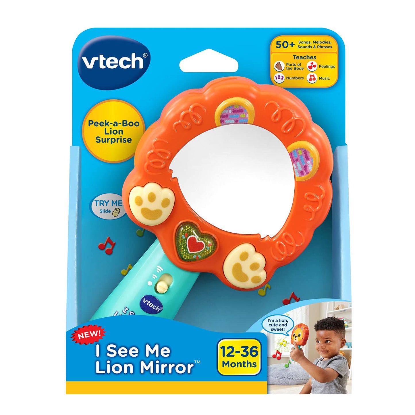 VTech I See Me Lion Mirror Interactive Baby Toy