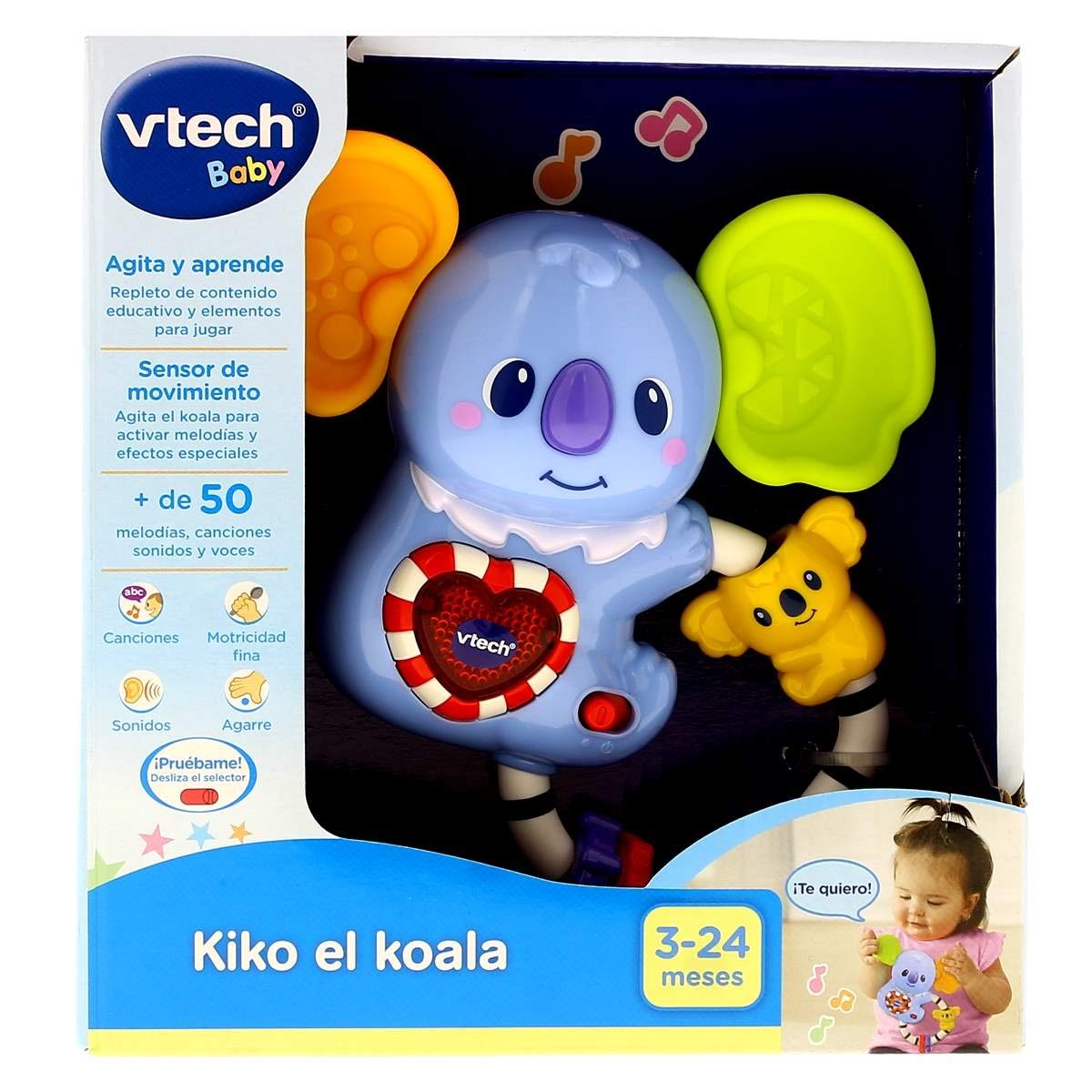 VTech Kiko EL Koala Interactive Rattle with Voice and Music