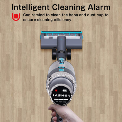 JASHEN V18 Smart Battery Vacuum Cleaner with Digital Brushless Motor