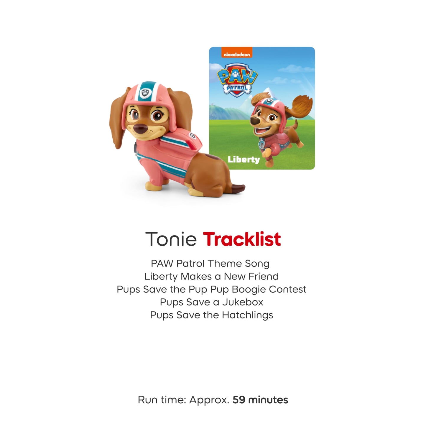 Tonies PAW Patrol Liberty Audio Toy Figurine